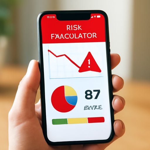 kk333 Risk calculation on mobile screen